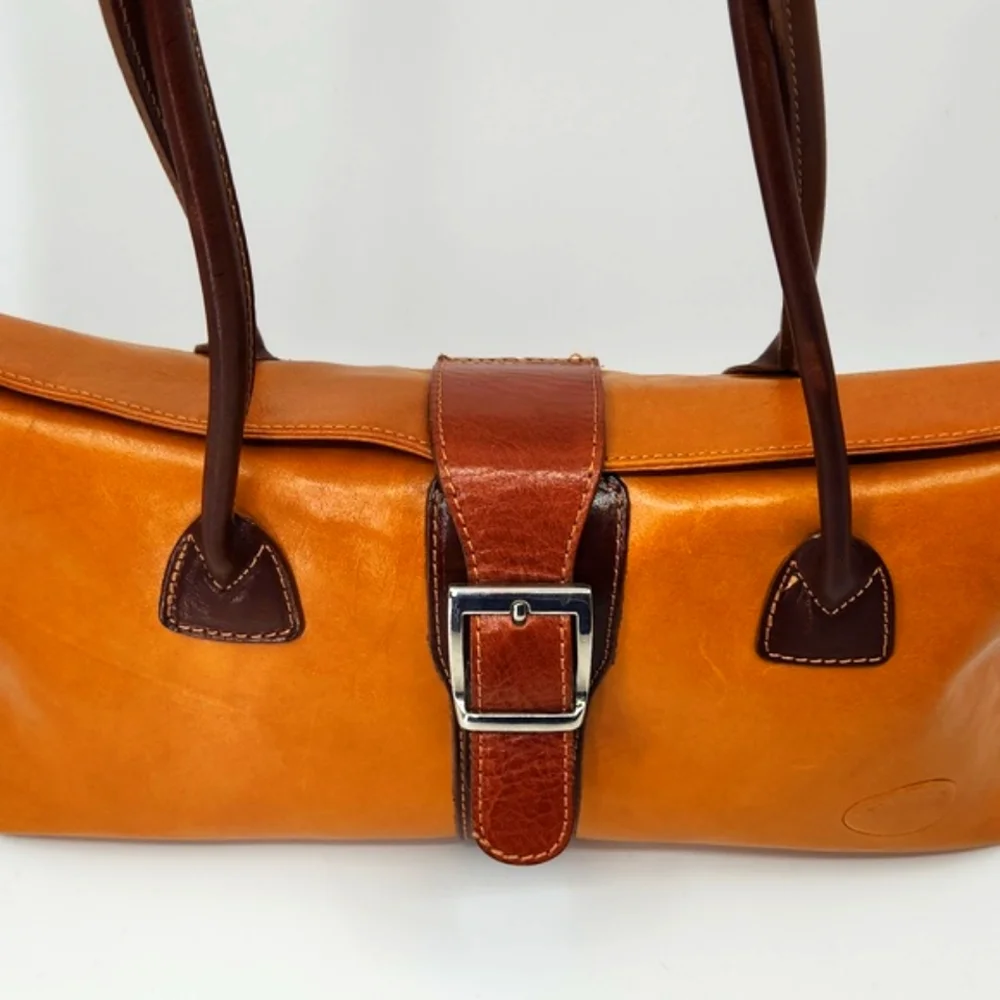 Vera Pelle Leather L'Amica Handbag - Picture 2 of 7